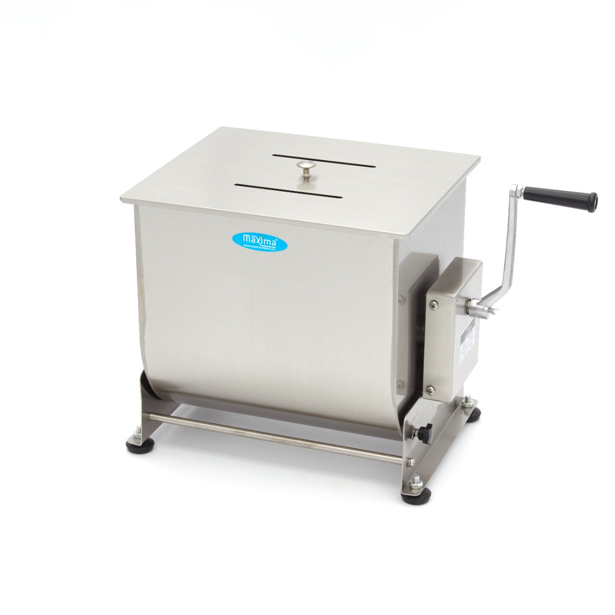 Miscelatore di Carne - 40L - 35kg di Carne - Vasca Inclinabile - Manuale – MAXIMA 09368013