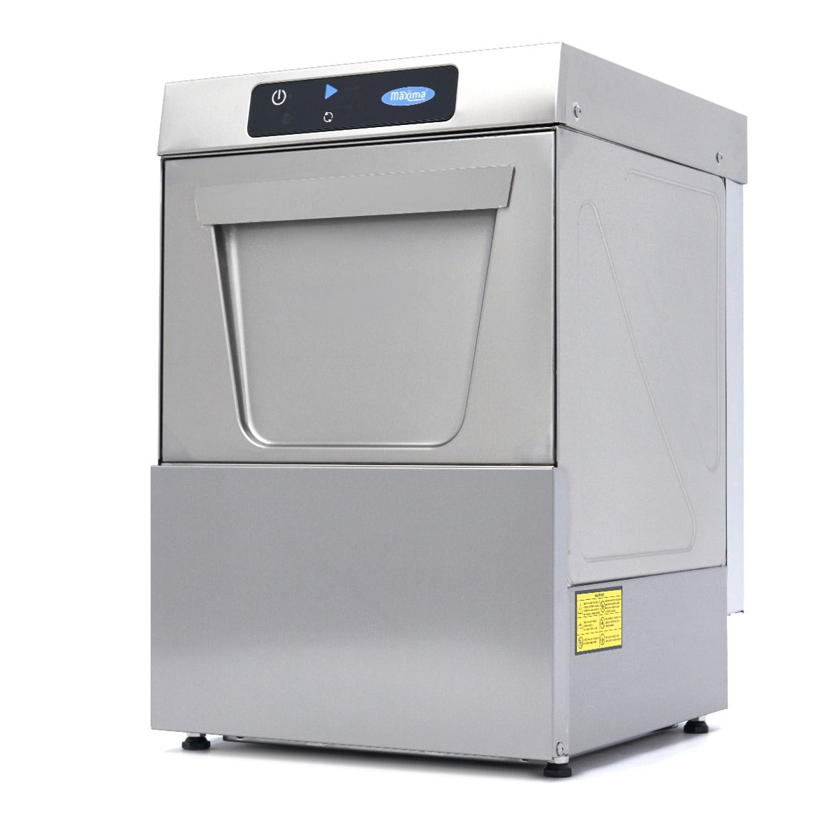 Lavabicchieri - 35 x 35cm - con Pompa Brillantante - Display Digitale - 230V – MAXIMA 09211000