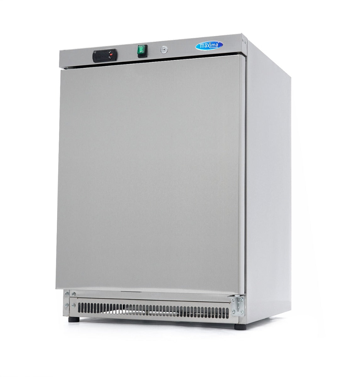 Frigorifero - 200L - 3 Ripiani Regolabili - Acciaio Inox – MAXIMA 09405004