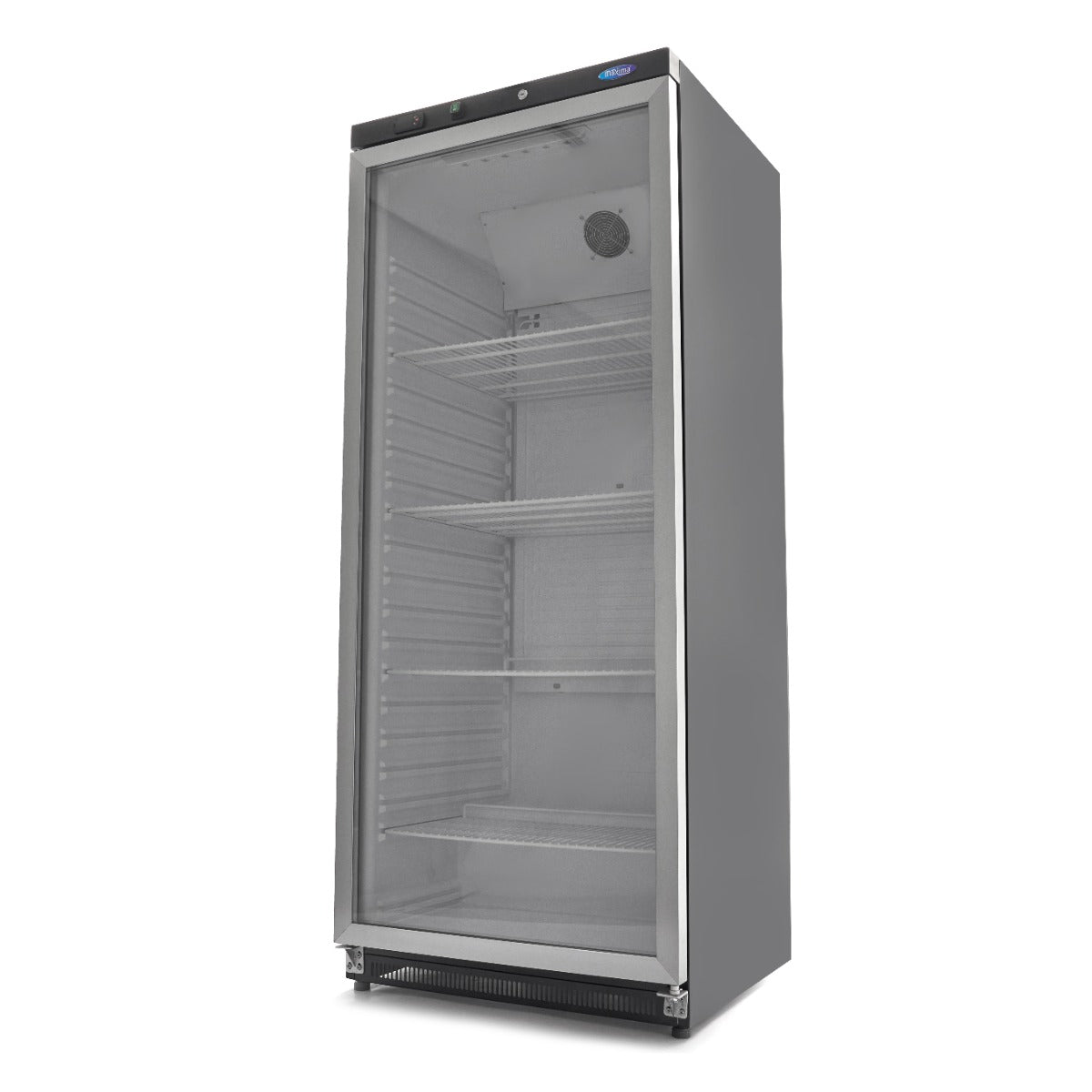 Frigorifero - 600L - Nero - con Porta in Vetro – MAXIMA 09405032