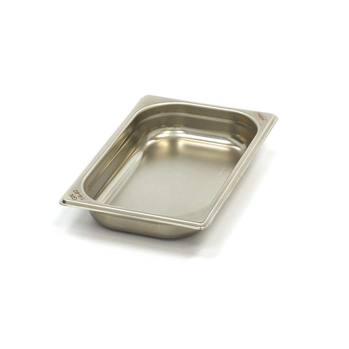 Contenitore Gastronorm - 1/4 GN - Profondità 4cm - Acciaio Inox – MAXIMA 09367528