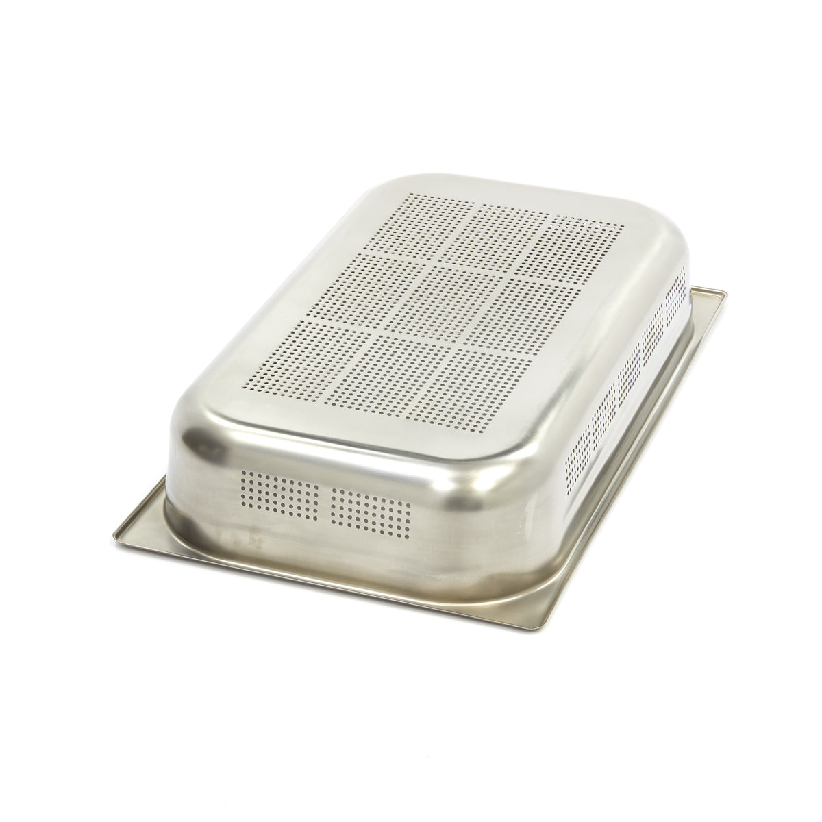 Contenitore Gastronorm - 1/1 GN - Profondità 10cm - Acciaio Inox - Forato – MAXIMA 09367603 – dettaglio 2