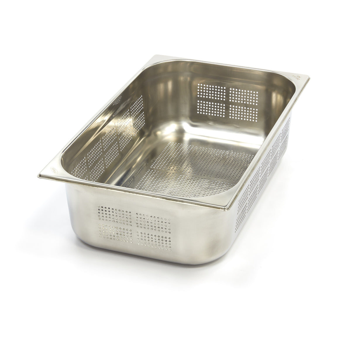 Contenitore Gastronorm - 1/1 GN - Profondità 15cm - Acciaio Inox - Forato – MAXIMA 09367604