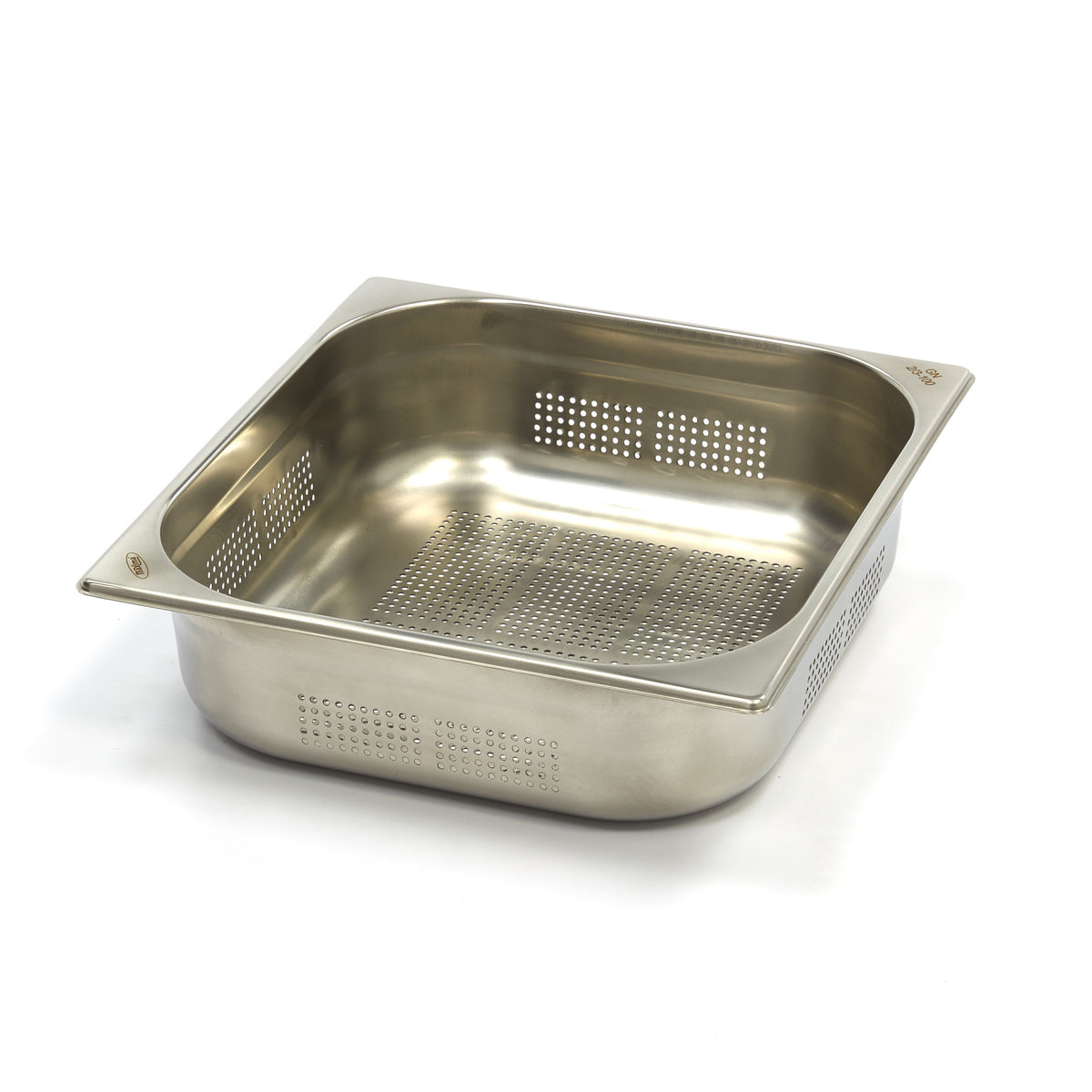 Contenitore Gastronorm - 2/3 GN - Profondità 10cm - Acciaio Inox - Forato – MAXIMA 09367671