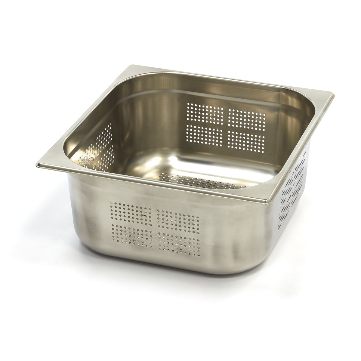 Contenitore Gastronorm - 2/3 GN - Profondità 15cm - Acciaio Inox - Forato – MAXIMA 09367672