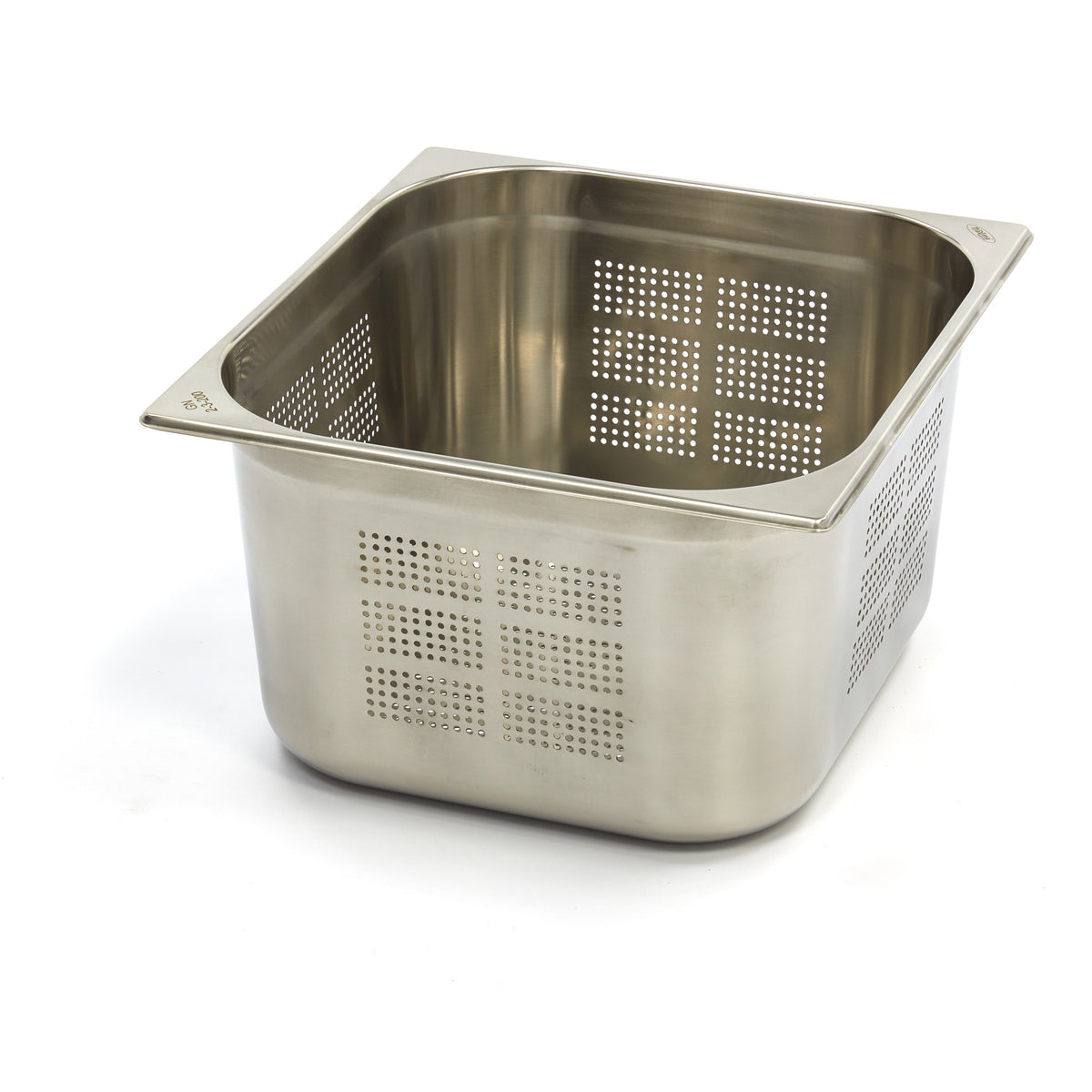 Contenitore Gastronorm - 2/3 GN - Profondità 20cm - Acciaio Inox - Forato – MAXIMA 09367673