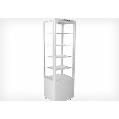 Vetrina Refrigerata 235L 2/+12°C con LED e Compressore Zanussi
